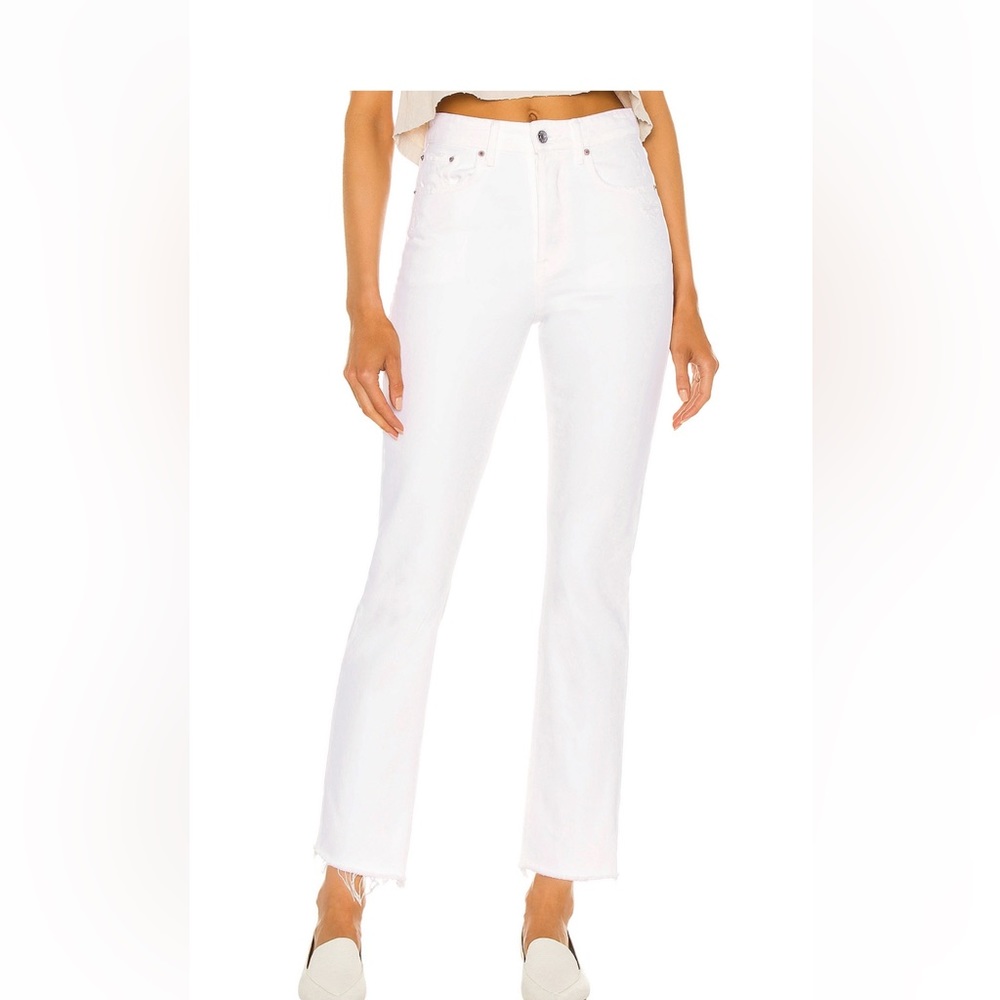 GRLFRND Karolina high rise crop jeans 24
